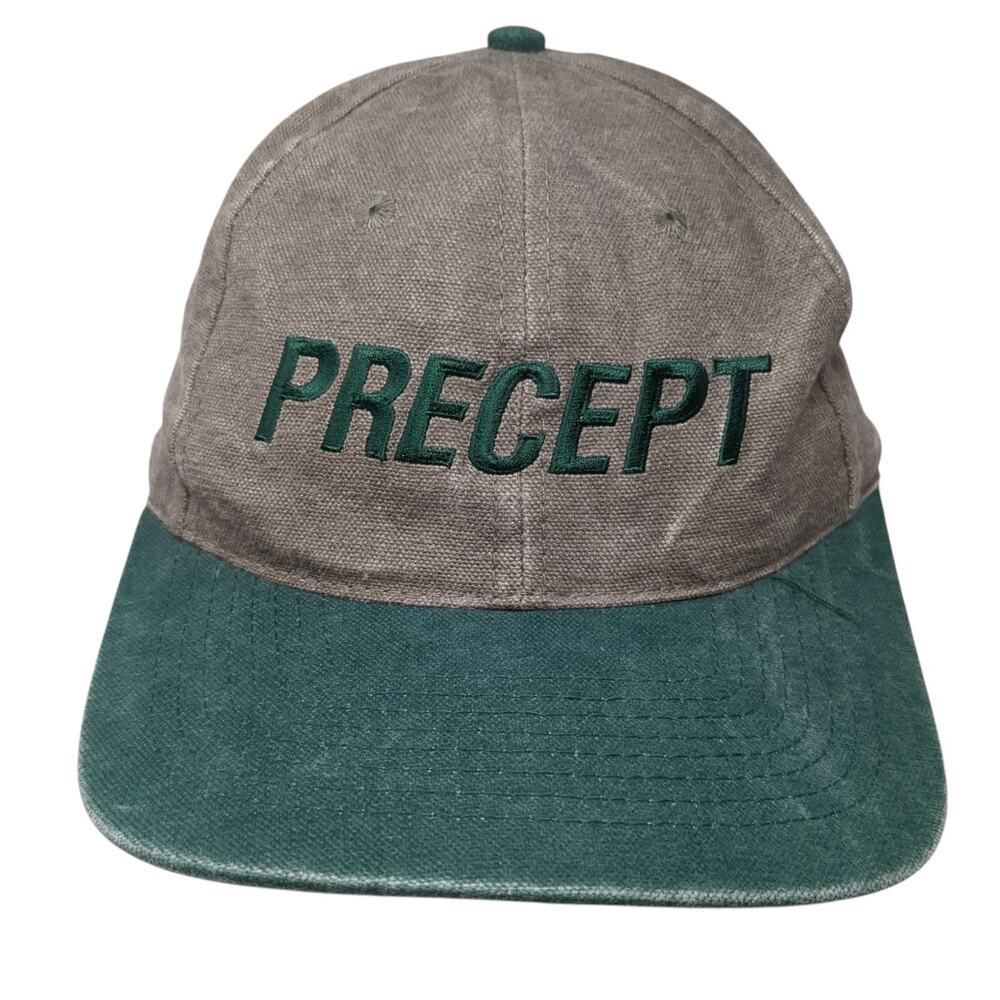 Precept Slideback Baseball Cap Multi One Size Adjustable Embroidered 6 Panel